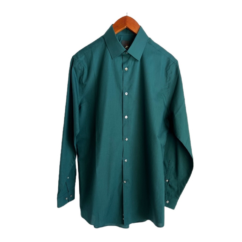 J.Ferrar | Rich Teal Dress Shirt